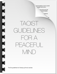 ZenmaX Taoist Guidlines for a peaceful mind