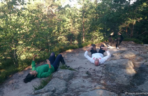 Taikiken early morning reclining zen patak