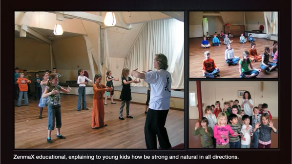 Educational workshops that teach children Oriental martial arts 