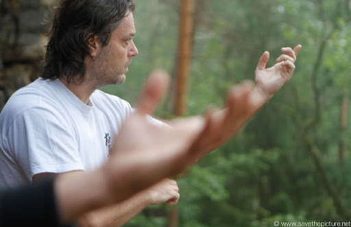 The real feel of of Taikiken, sashite practicing